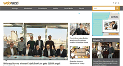 Desktop Screenshot of en.webrazzi.com