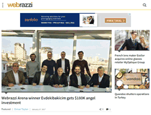 Tablet Screenshot of en.webrazzi.com